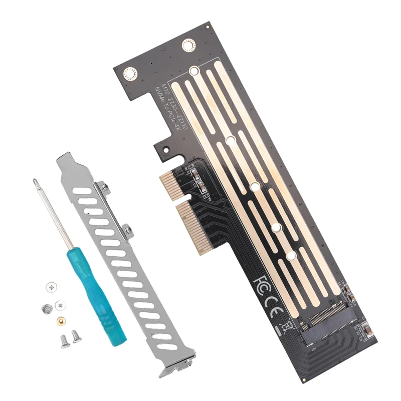 

ABIJ-NVME Adapter M.2 NVME SSD To Pcie 4.0 X4 X8 X16 Expansion Card M.2 NVME To PCI-E X4 Adapter Card