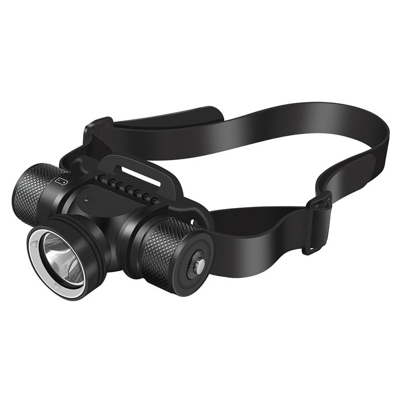 

Professional diving headlight high-brightness concentrating waterproof flashlight outdoor super long