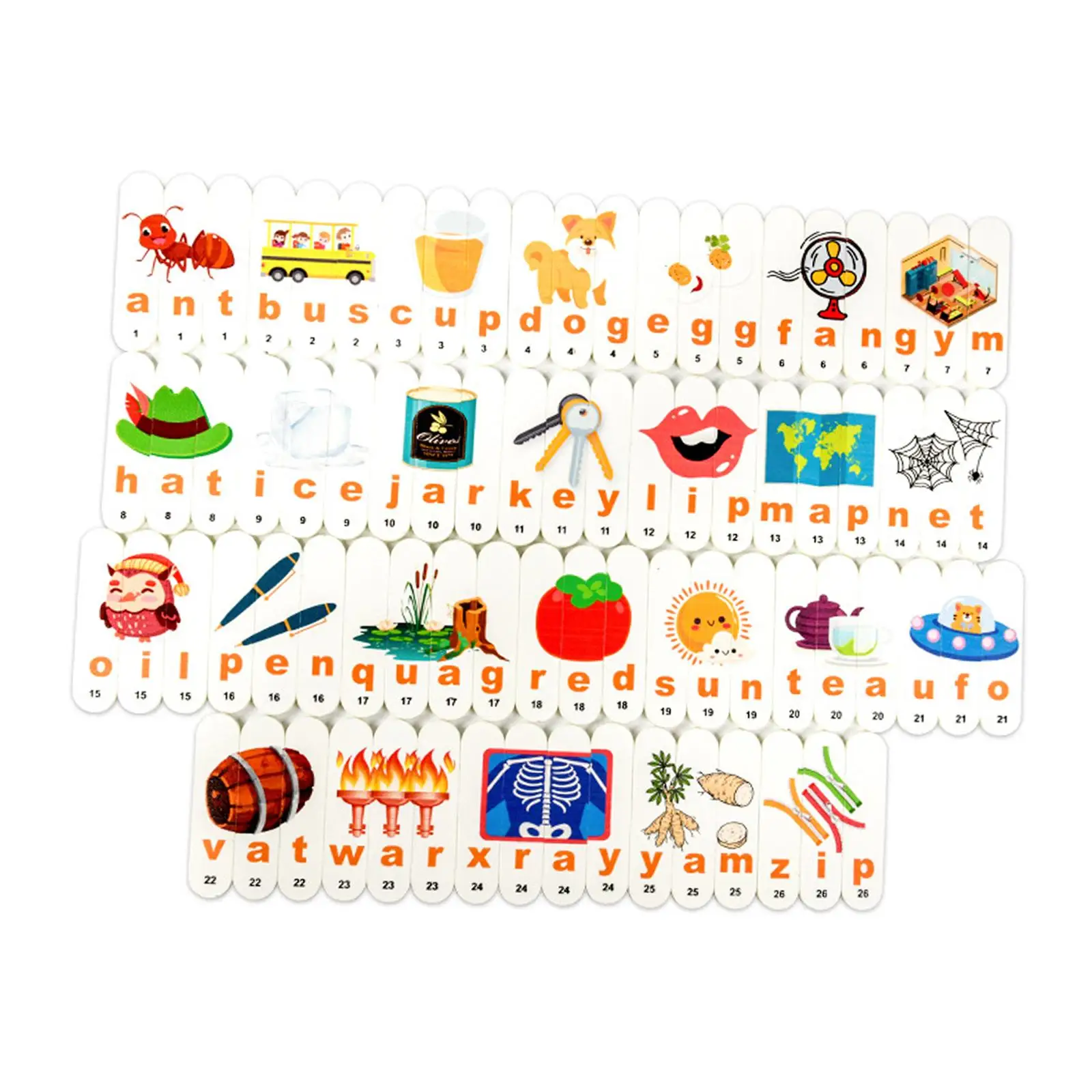

Spelling Matching Letter Game Spelling Puzzle for Teaching Aids See Spell Toy Wooden Blocks for Gift 4-6 Years Old