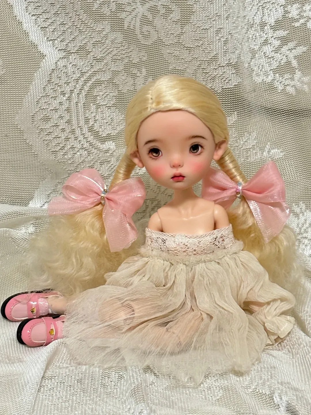 

Новый sd BJD Diandian Kogi Qbaby 1/6 тело рыбы blythe ob22 ACGN аниме форма из комической смолы для девочек DIY игрушка для макияжа