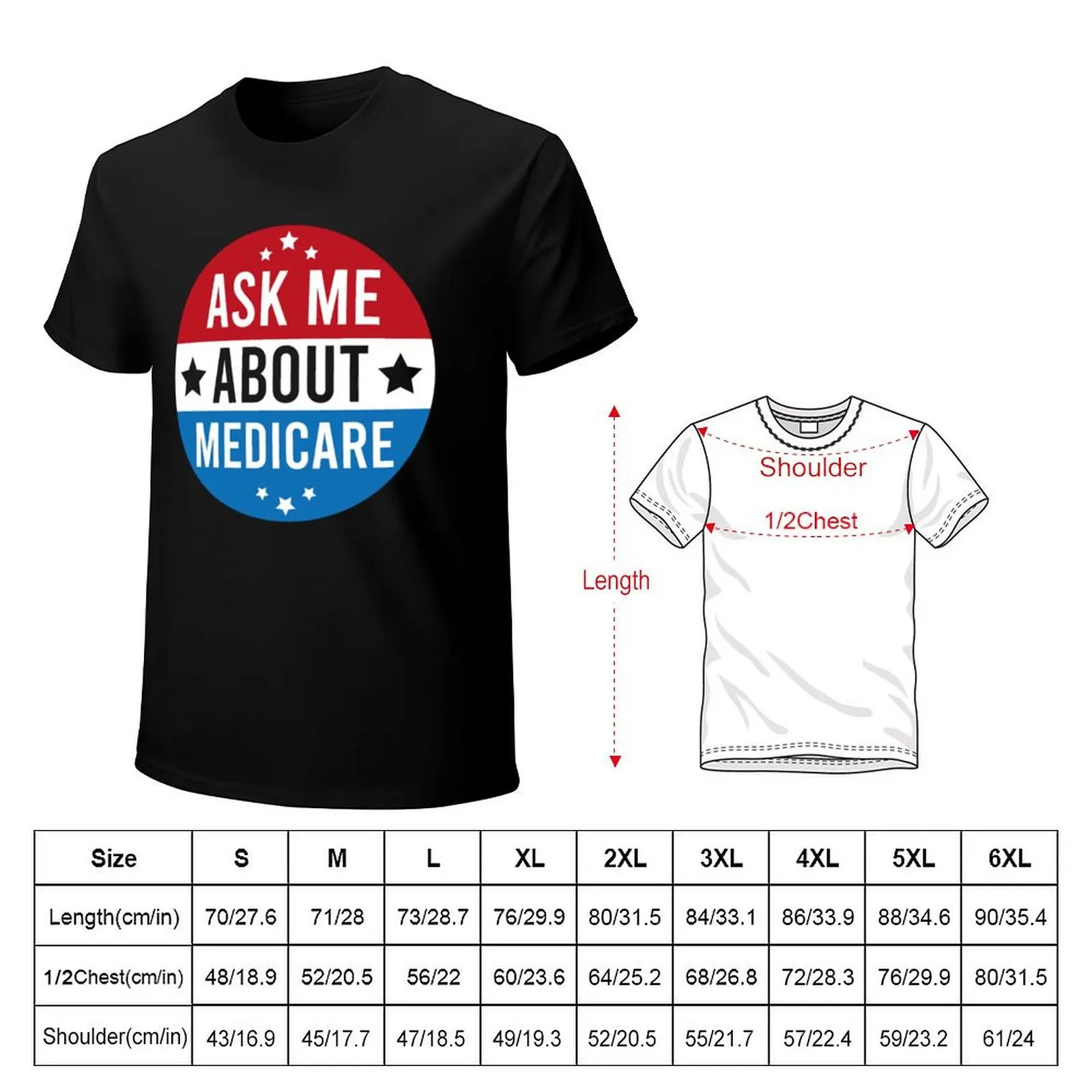 Medicare - Ask Me About Medicare T-Shirt Halloween Casual T-Shirt