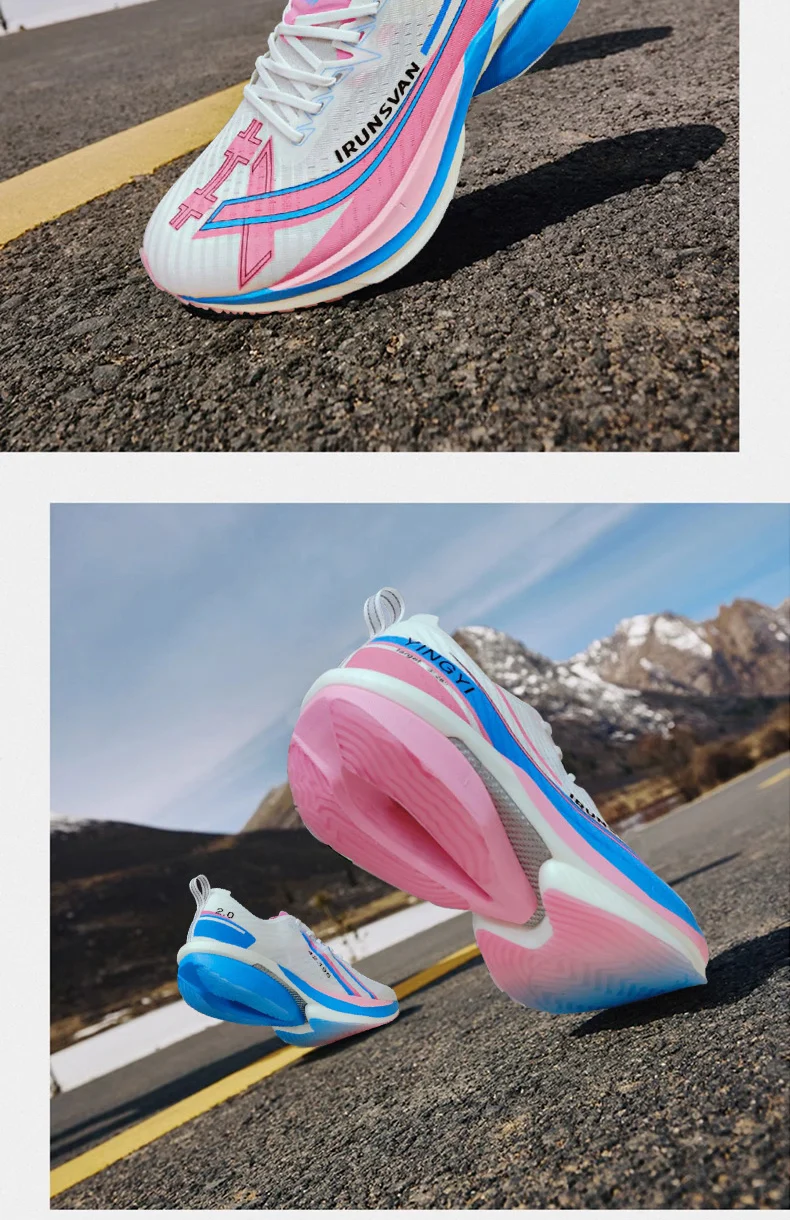 IRUNSVAN Shadow Wing 2.0 Marathon-Sport-Laufschuhe, leicht, sportlich, rutschfest, professioneller Full Palm Carbon Plate Sneaker – Detail 36