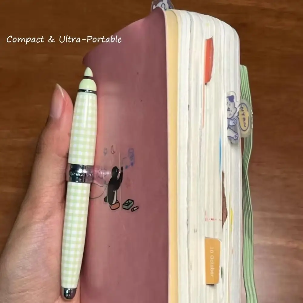 Buku Catatan Penguin Desain Lucu Perencana Penguin Gaya Sederhana Portabel Halaman Kosong Siswa Perencana Organisasi Pribadi Sampul Keras