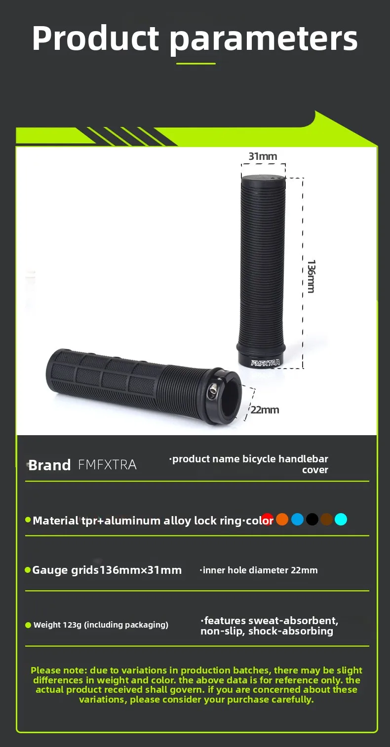 Fahrradlenkerüberzüge, Mountainbike-Gummilenker, klappbare Mountainbike-Griffe, bequeme, stoßdämpfende Fahrradgriffe – Detail 2