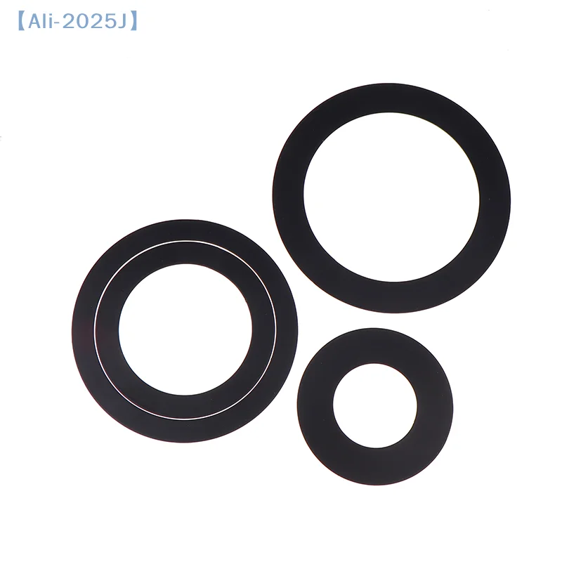 35/56/76 mm Innendurchmesser, schwarzer LED-Strahler, Downlight, O-Ringe, Lampenschirmring, verdeckte Abstandshalter, Adapter, Lichtstativ-Verlängerungsdichtung