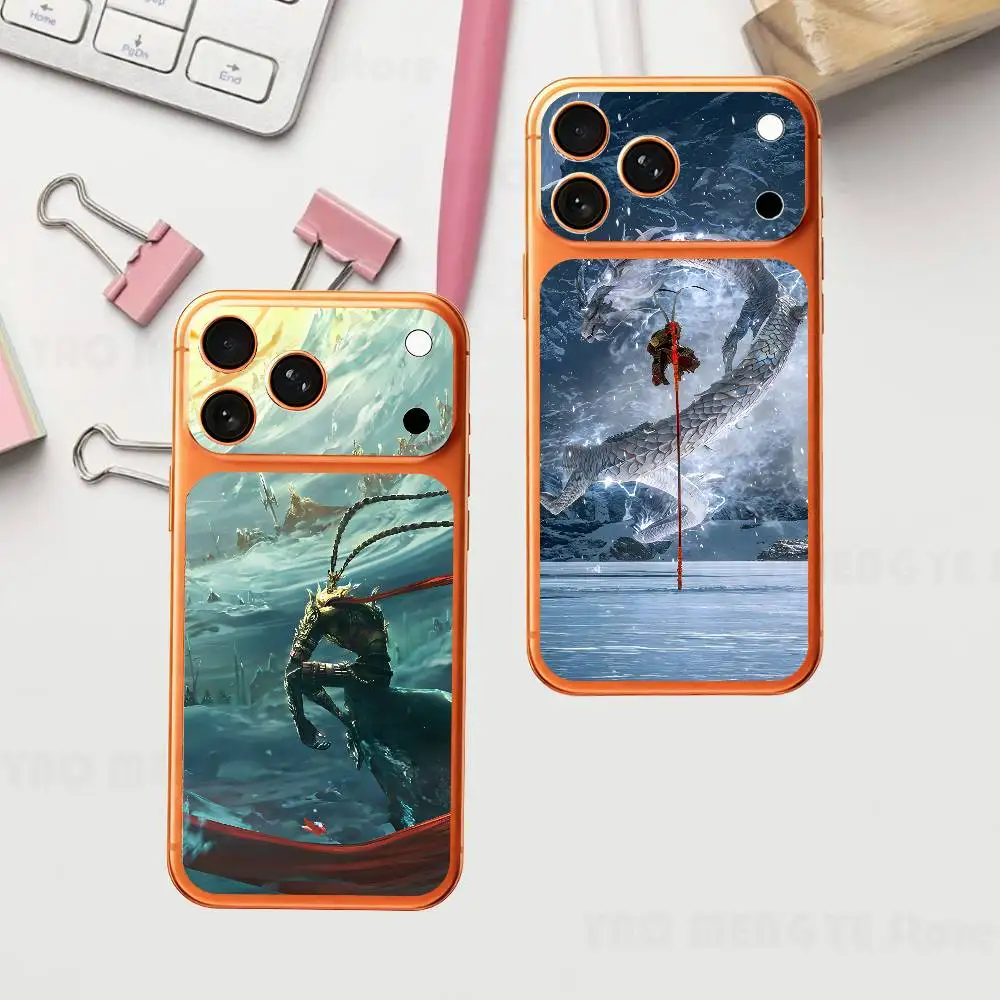 

Sun Wu Kong For Iphone 17 Pro ProMax Back Protective Decorative Sticker Back Cover