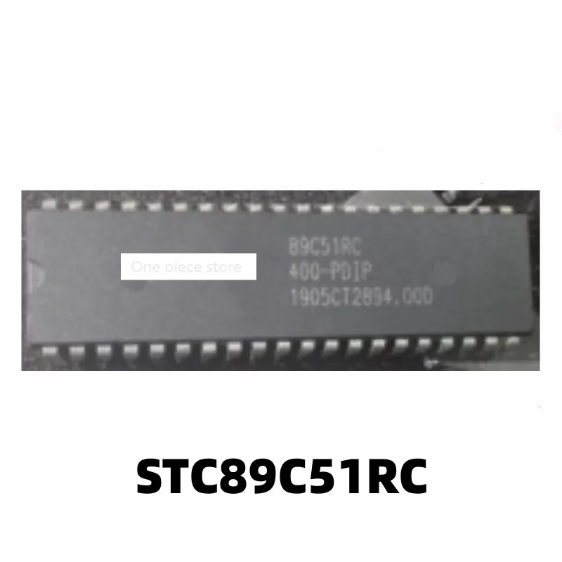 5PCS STC89C51RC STC89C51RC-40I-PDIP40 8-bit microcontroller chip