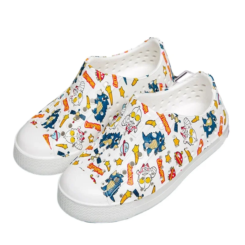

Casual Breathable Boys' Girls' Light Soft Waterproof Korean-style Rain Boots Children's Crocs Summer Versatile Cartoon Sandals