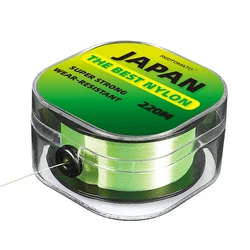 Japan 220M High Quality Fluorocarbon Coated Fishing Line  Monofilament Nylon Invisible Carp Fishing  Line