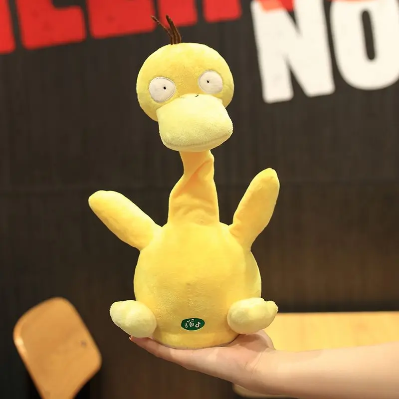 30Cm Nhảy Múa Psyduck Sang Trọng Đồ Chơi Anime Hoạt Hình Pokémon Điện Búp Bê Ca Hát Và Thu Âm Pokemon Psyduck Trẻ Em Quà Tặng Sinh Nhật