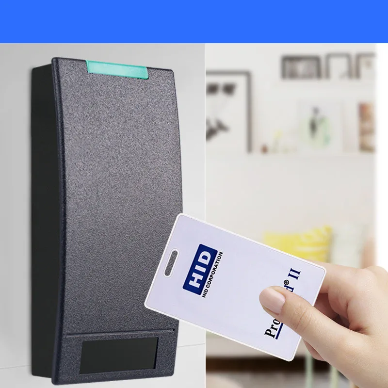 Imagem -02 - Hid Espessura Hard Clamshell Security Card Hid Proxcard ii Proximity Access Control Card 125khz 26 Bit