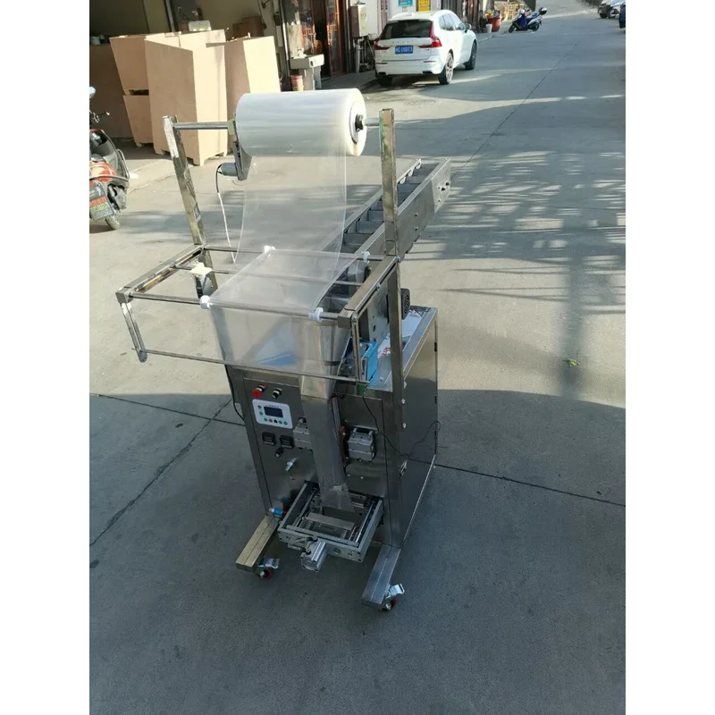 Máquina automática de enchimento e embalagem de sachês de óleo de cozinha comestível com bolsa líquida vertical de pequena escala
