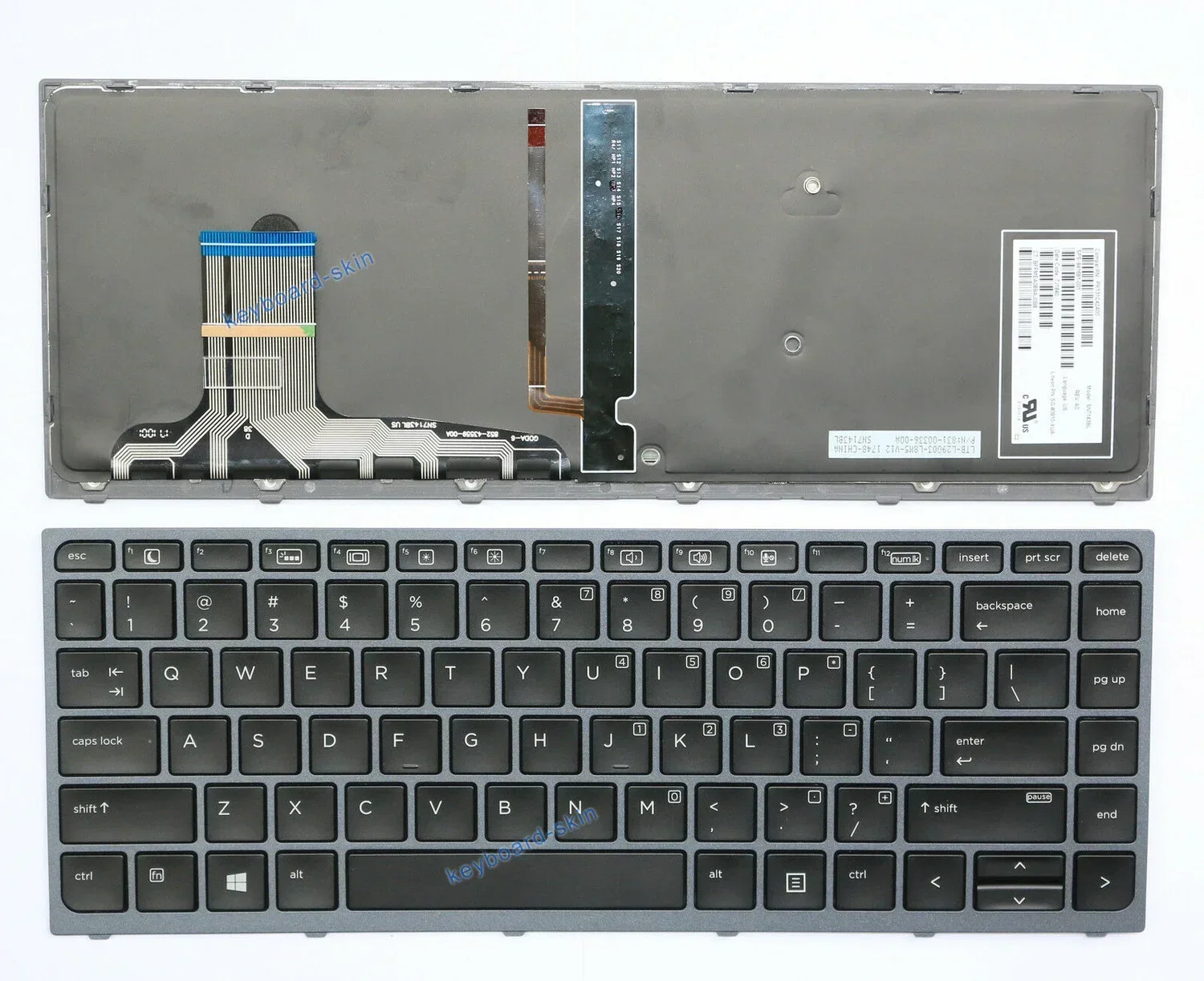 

Новая американская клавиатура с подсветкой для мобильного телефона HP ZBook Studio G3 841681 ноутбук серии -001