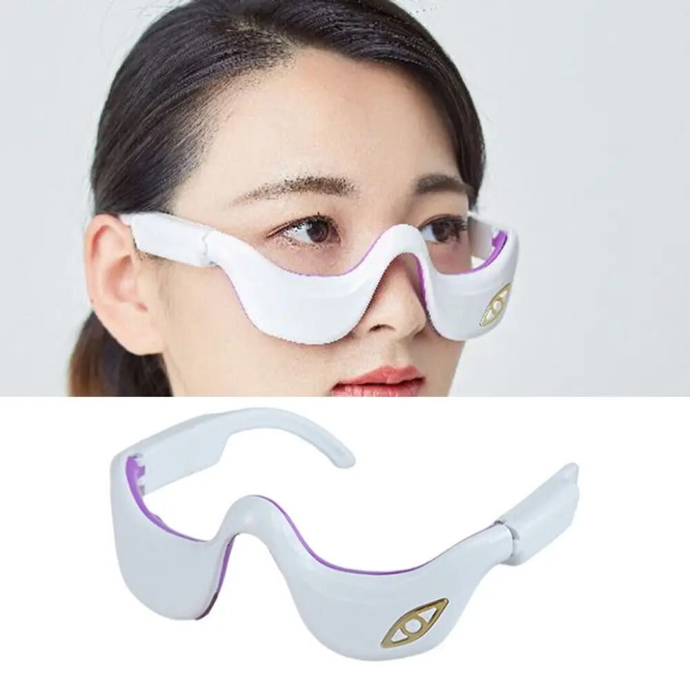 

3D Surround Intelligent Eye Massager Vibration Eye Bags Reduces Dark Circles Anti Aging Eyecare Glasses Relieves Eye Fatigue