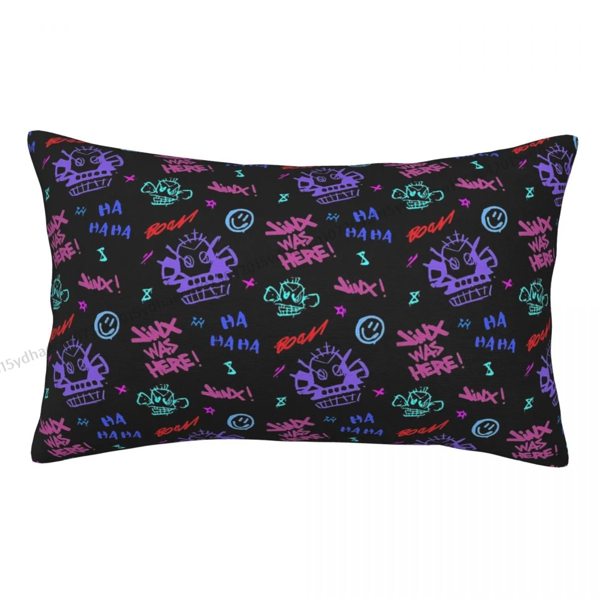 Monkey Jinx Pillow Case Arcane LOL Cushion Covers Home Sofa Chair Decorative Backpack Covers