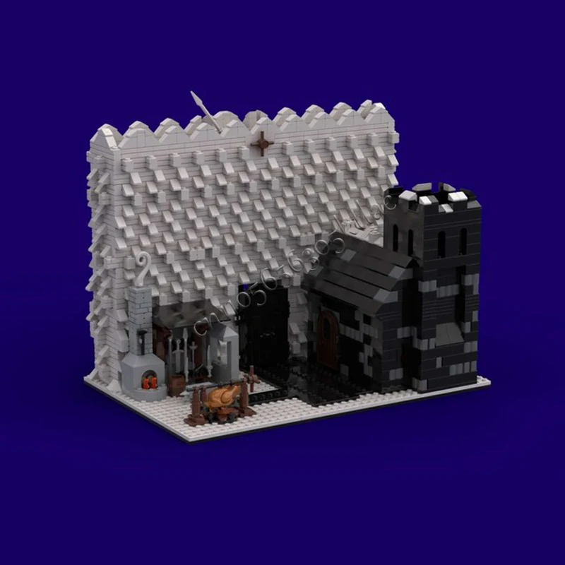 ตัวต่อ 2312 ชิ้น ชุดกำแพงเมืองยุคกลางสุดหรู พร้อมทหารยาม ของเล่นประกอบเอง เสริมสร้างการเรียนรู้ ของเล่นเด็ก ของขวัญเซอร์ไพรส์