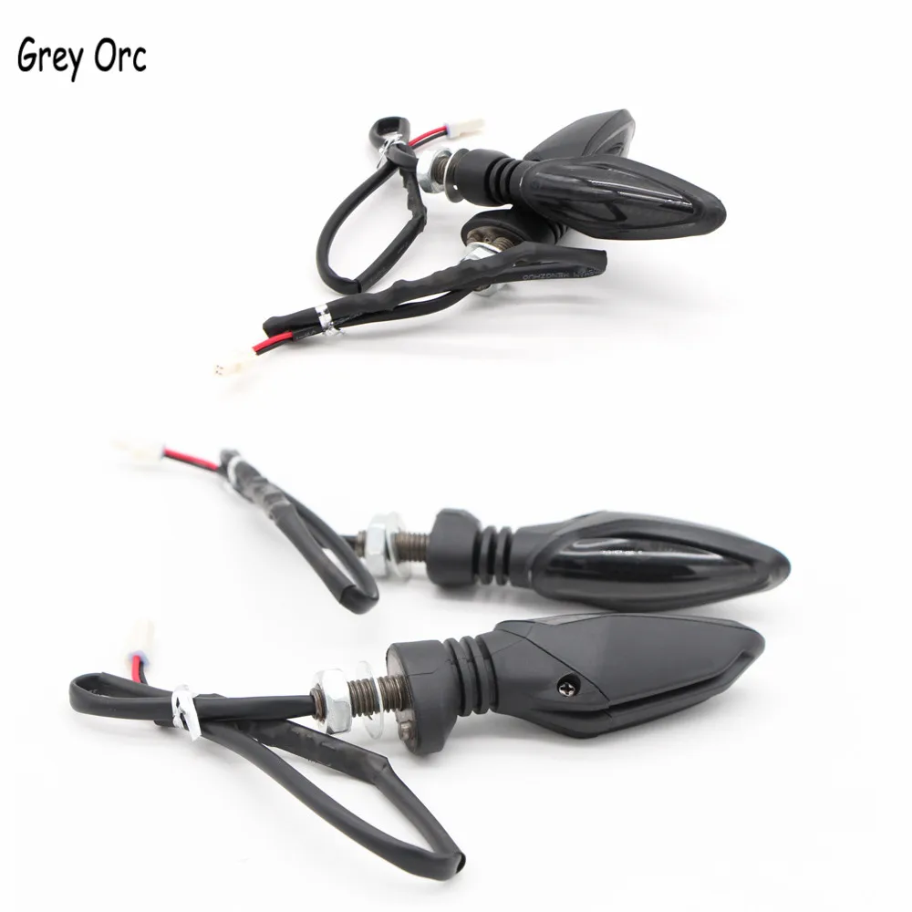 For KTM RC125 RC200 RC250 RC390 DUKE SMC 2013-2017 Motorcycle 2 Wires LED Turn Signal Light Indicator Blinker Fixing Nail