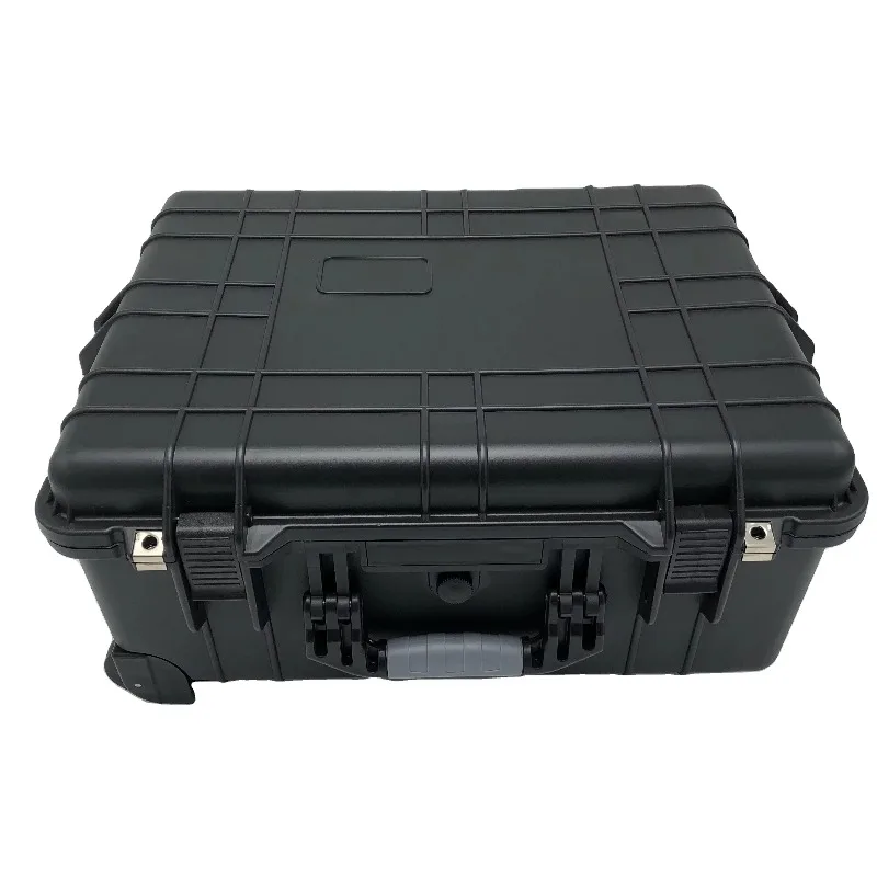 DPC113 Custodia da volo in plastica dura personalizzata professionale bella e generosa per strumenti e attrezzature