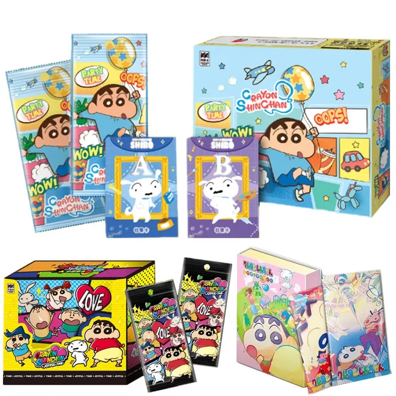 2023 New Anime Crayon Shinchan Card Popular Nostalgic Theme Anime Series Collection Card Children's Toy Gift