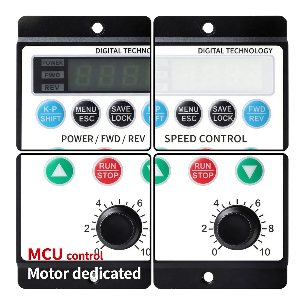 Sophisticated Technology in the Compact VFD Inverter Offering Smooth Transition from Single to Three Phase Power Supply