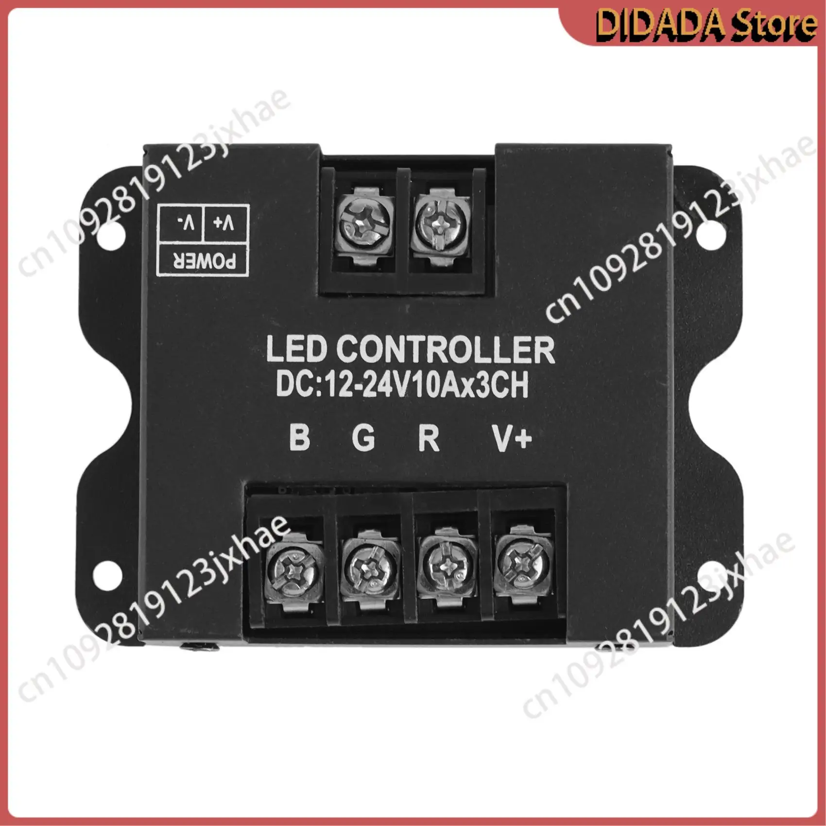 

N82R 30A контактный RGB RF пульт дистанционного управления DC 12 В 24 В 3 каналаx10a 360 Вт/720 Вт контроллер для светодиодных лент аксессуары SMD 5050