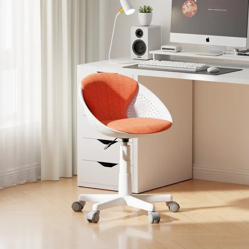 Rotating Chair Backrest Computer Chair Compact Makeup Chair Household Children's Student Study Chair Office Chairdurable