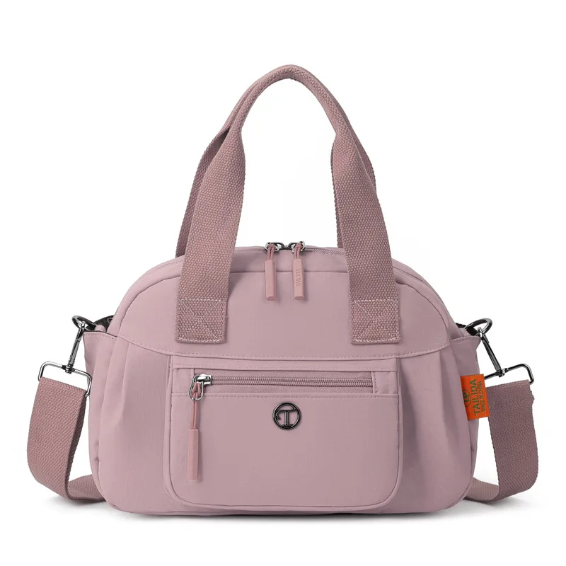 New Versatile Backpack Multifunctional Women's Handbag Lightweight Waterproof Nylon Cloth Bag Large Capacity Crossbody Bag