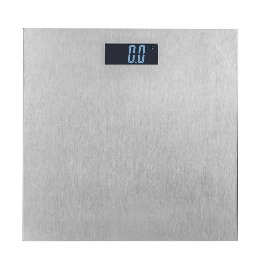 

Premium Stainless Talking Scale Clear Loud Voice Big Number Display Stylish Look Bathroom Weighing Scale 300x300mm