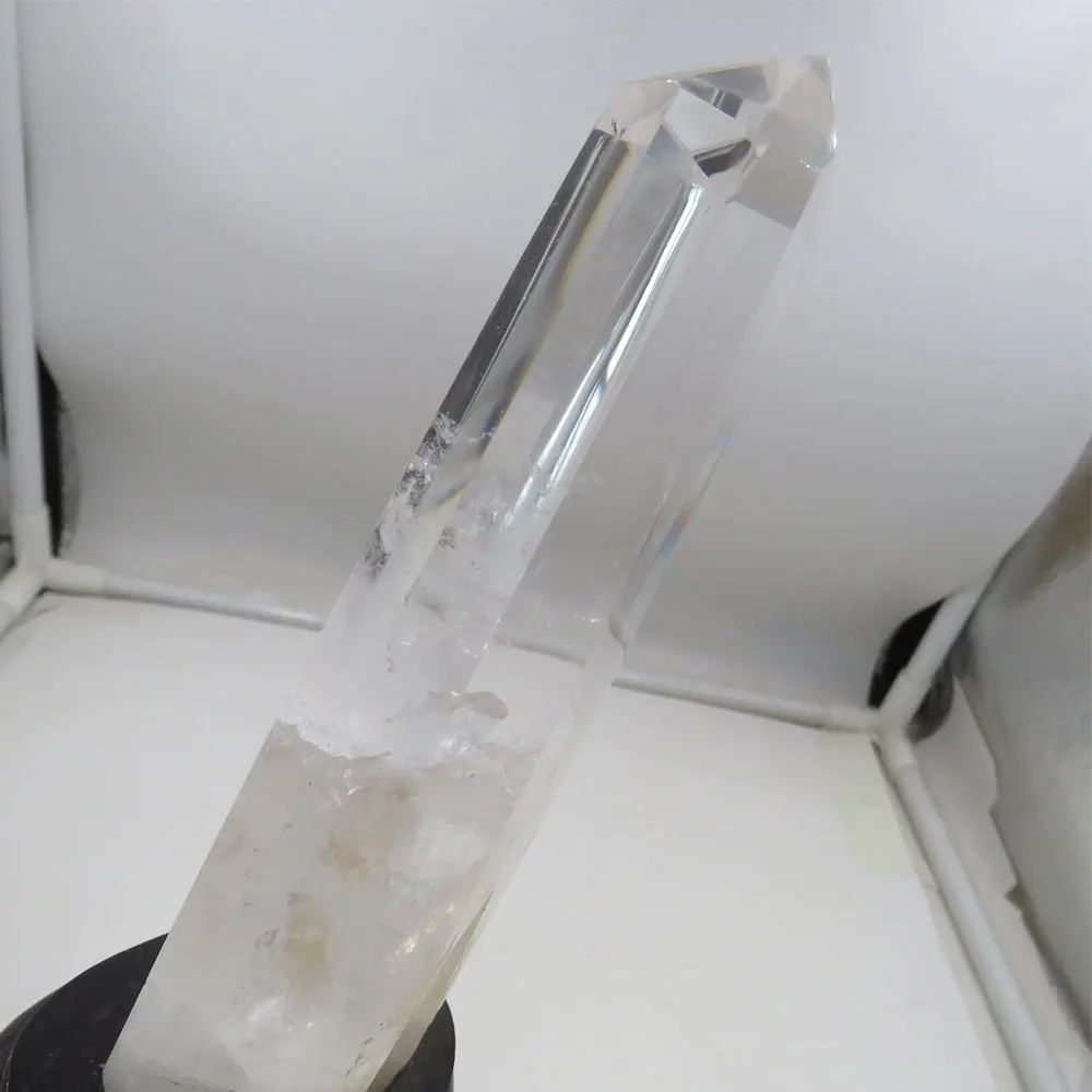 401g Natural 5A Clear Quartz Crystal Tower Point Wand Transparent Crystal Collection Reiki Healing Meditation Fengshui 2023 Gift