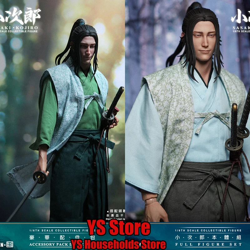 

Eleven X kai studio 1/6 Sasaki Kojiro Movable Japanese Samuari Action Figure Mini Hand Model Accessory 12" Figurine Collection