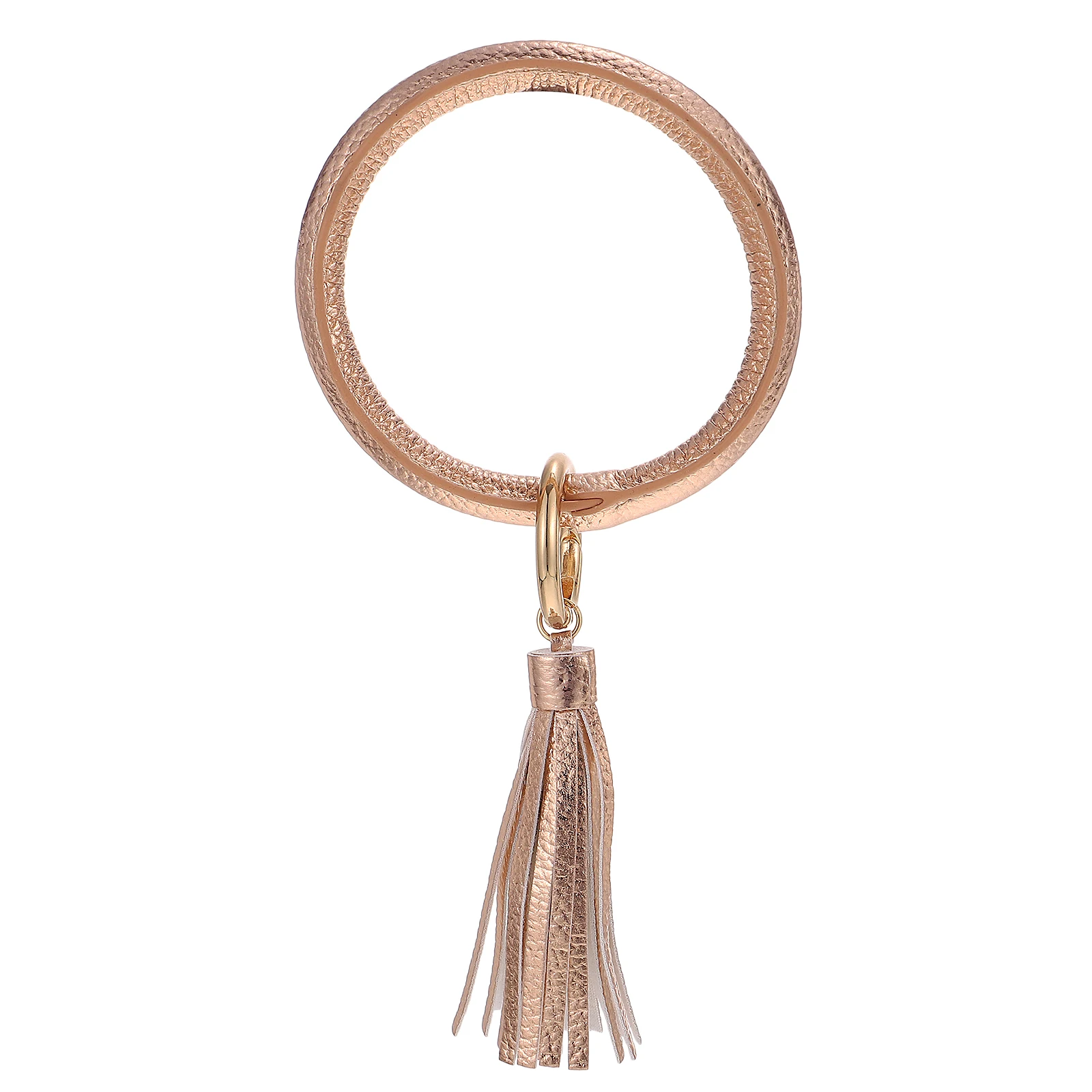

Artificial Keychain Wristlet Ring Tassel Keyring Bracelet Lightweight Durable Practical Gift Backpack Keys Decor
