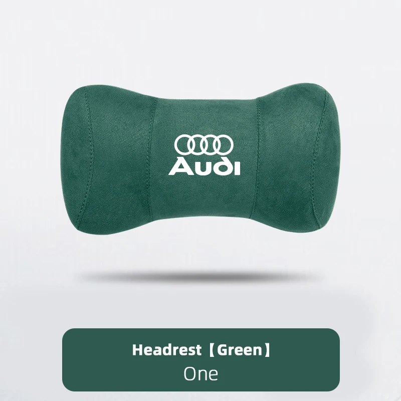 Auto Sitz Sicherheit Kopfstütze Pad Auto Logo Hals Kissen Für Audi Quattro Sline A3 A4 A6 A5 Q5 A1 Q7 Q3 Q2 Q8 A7 A8 TT S1 SQ5 RSQ3