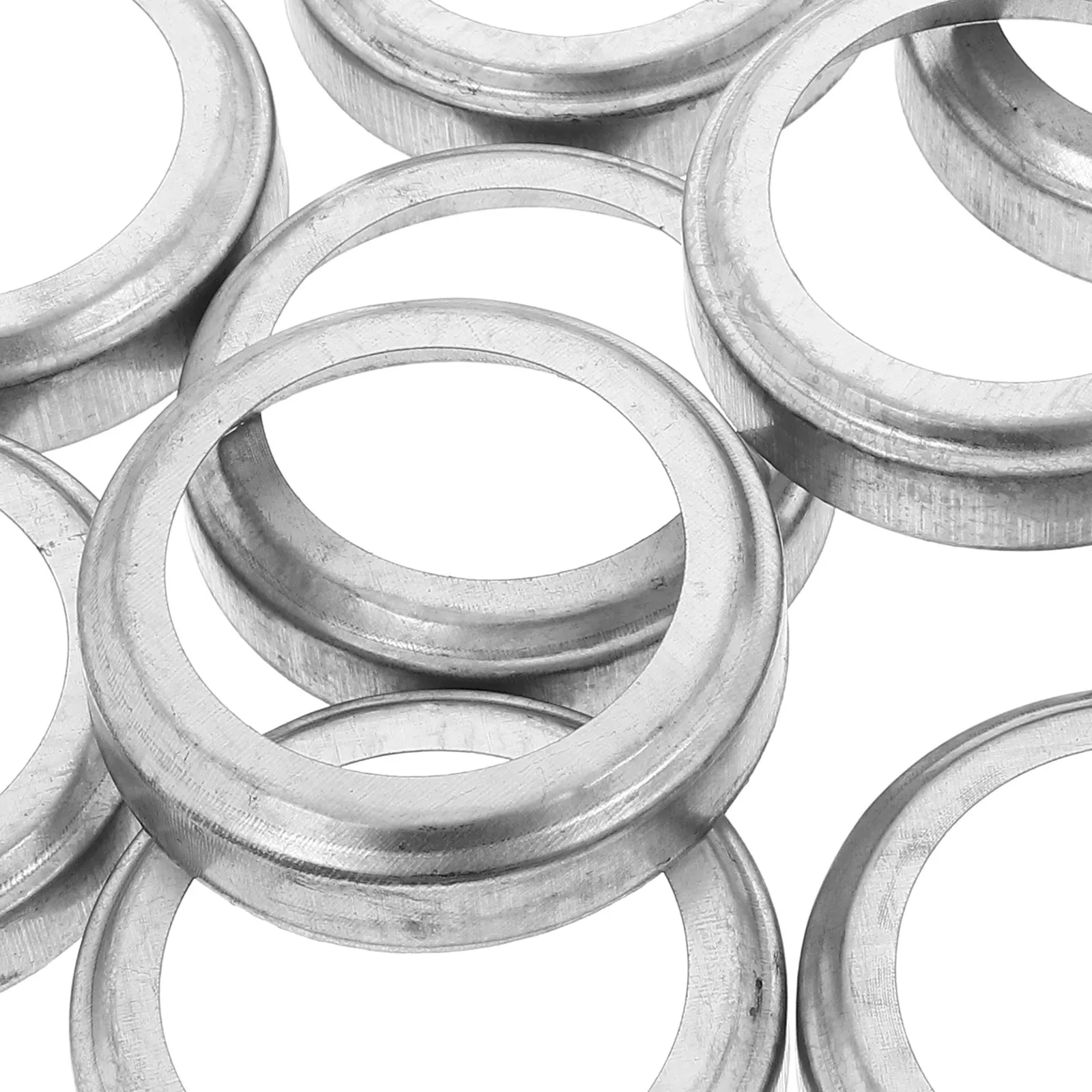 10Pcs Round Foot Cover Post Skirt Iron Decorative Stair Railing Accessories Fence Deck Porch Post Base Cover Sleeve Replacement