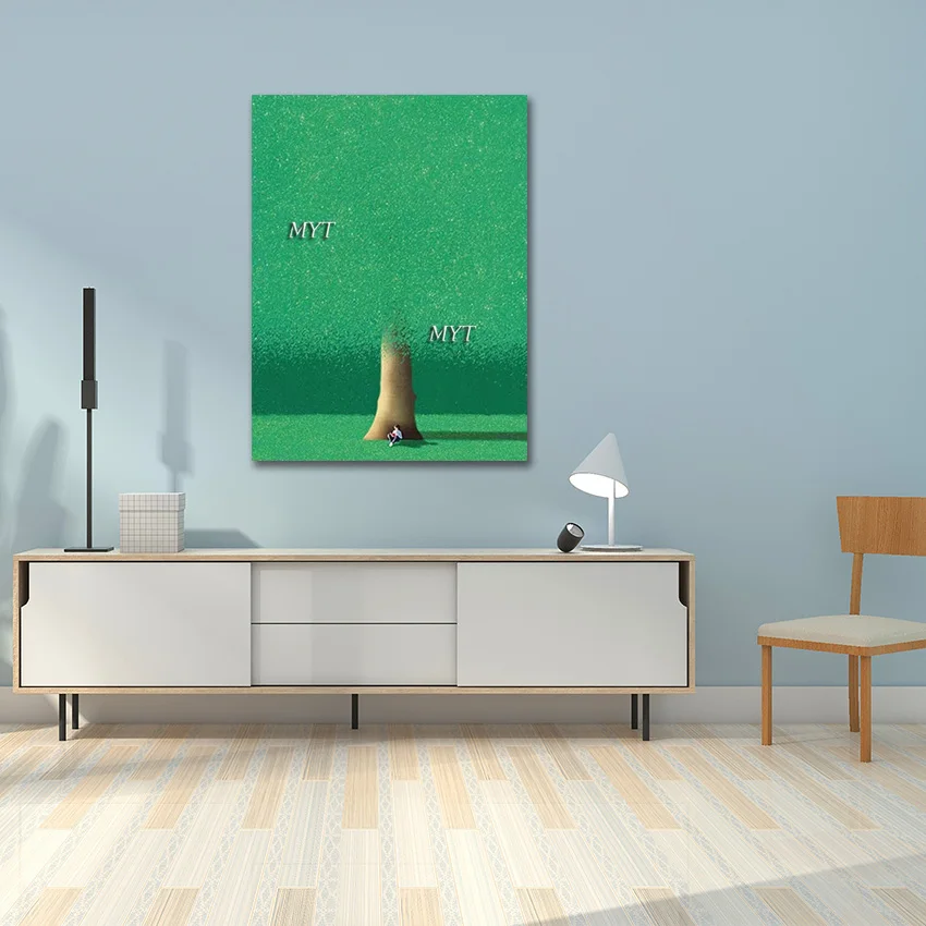 Green Tree Abstract… - image