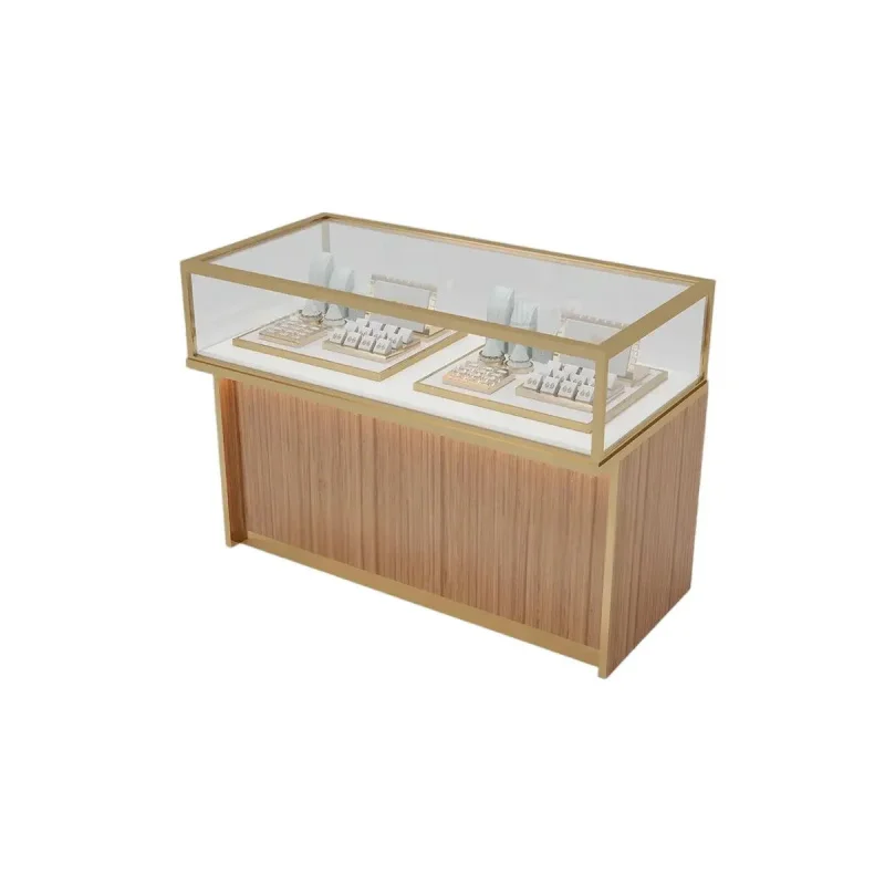 custom.Luxury Jewelry/interior design jewelry glass display cabinet jewelry necklace earring display cabinet