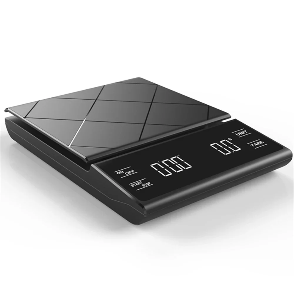 

Kitchen Digital Electronic Scale Household Food Scale Smart Precision Coffee Scale with Timer 3KG/0.1g