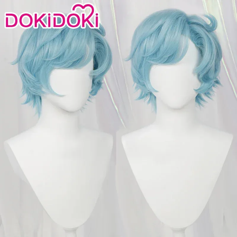 

"Game 'DokiDoki Hair Wig Original Sinister Doctor Cosplay Hairstyle', suitable for Halloween and Christmas parties"