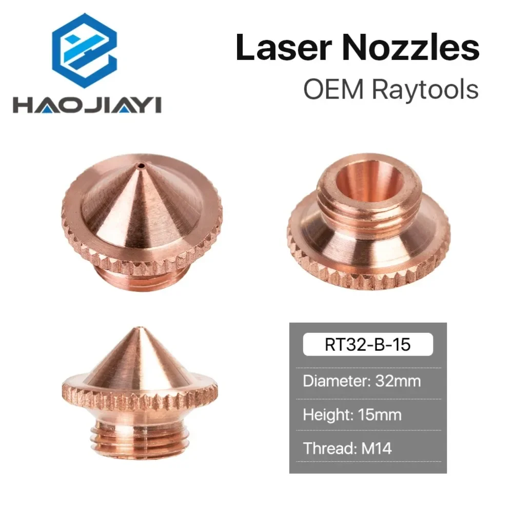 

10pcs/Lot I Series Precision Cutting Nozzle Caliber 0.5mm for Fiber Laser Cutting Head Machine