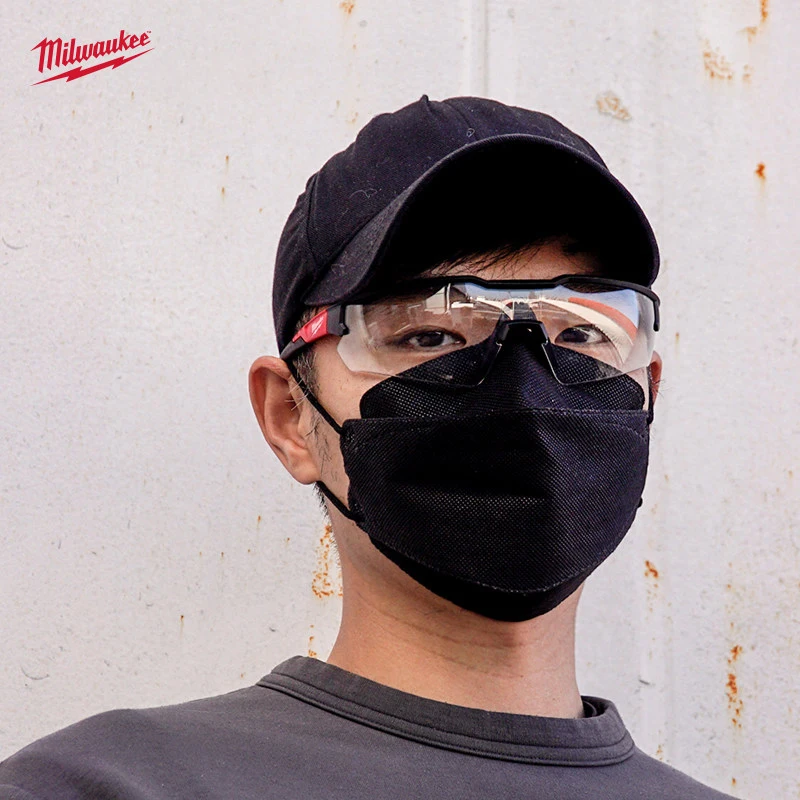 Milwaukee Outdoor Industrial Grade Protective Goggles, Dust-Proof, Windproof, Sand Proof, Splash Proof Safety Glasses