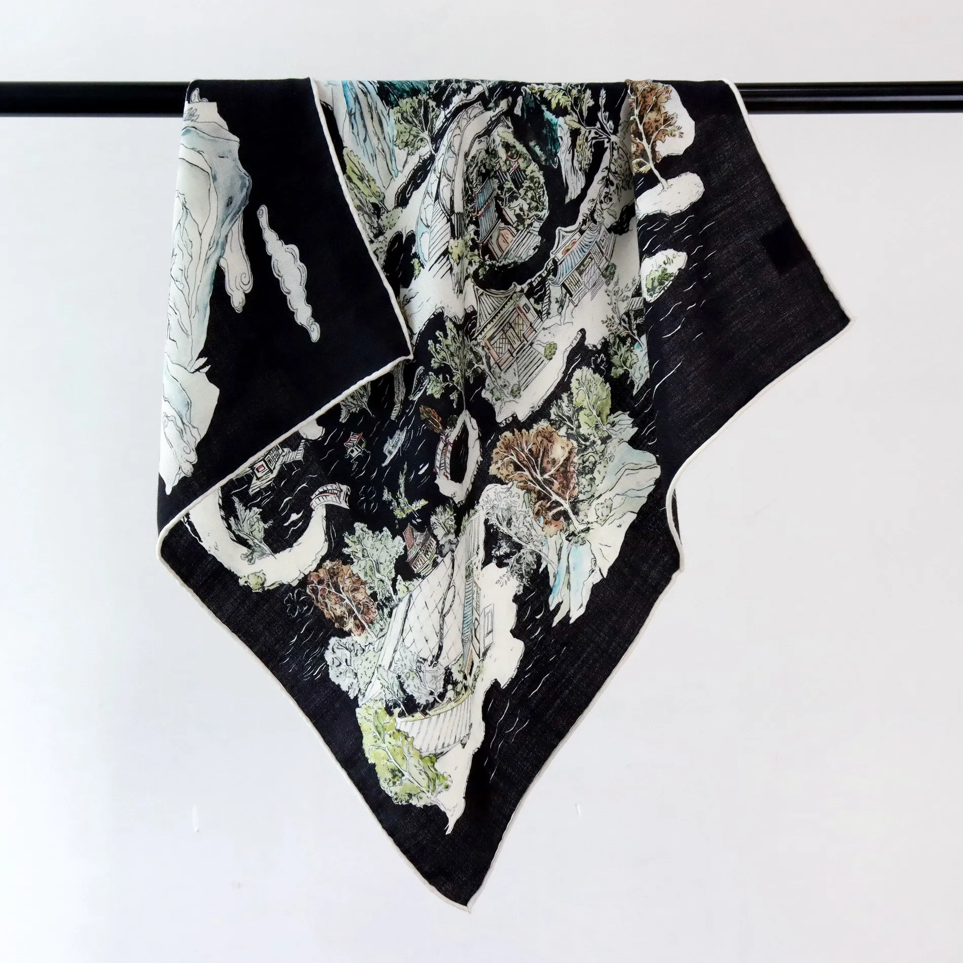 

Шарф из 70% шерсти и 30% шелка, женские платки, накидки, фуляр, высококачественные квадратные платки 65 см, пашмина, женский хиджаб, бандана, платок-каре, сял