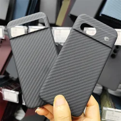 Carbon Fiber Case for Google Pixel 8A Case Aramid Fiber Phone Cover Shockproof Protective Cover for Google Pixel 8a Phone Case