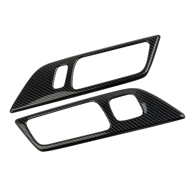 

Firmly Inner Door Handle Panel Cover Trim For Ford Mustang 2024 Accessories Carbon Fiber