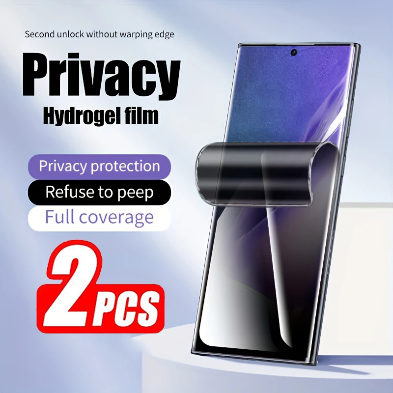 2 قطعة الخصوصية هيدروجيل فليم لموتورولا موتو G84 G73 5G 2023 تتحدى 2 G54 5G الطاقة XT-2343-1 PAYWO003IN مكافحة التجسس حامي الشاشة