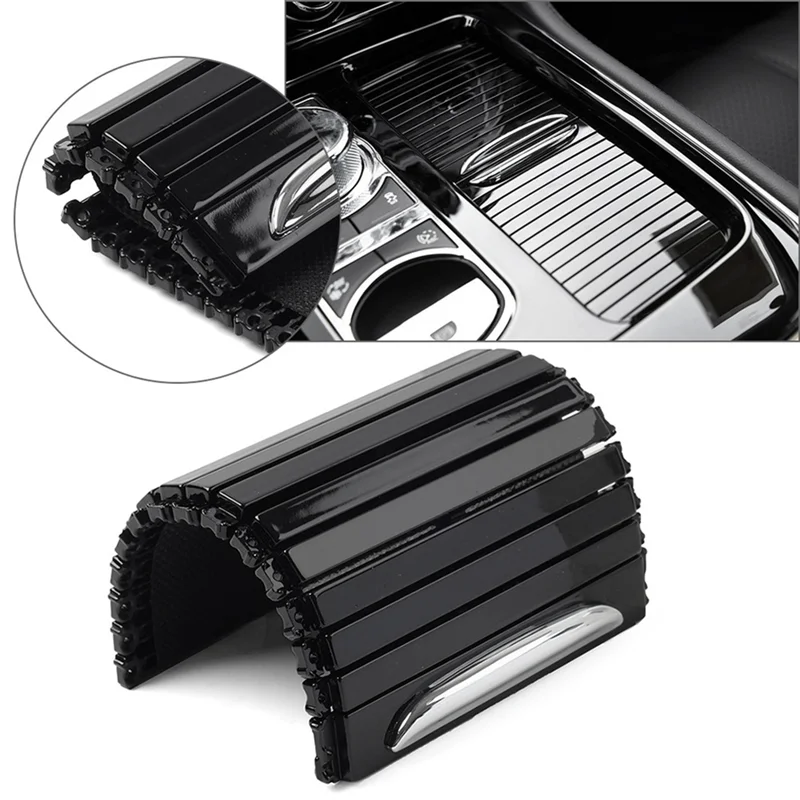 

Car Center Console Cup Holder Roller Blind C2D60258 For Jaguar XJ XJR 2010-2019 Cup Holder Roller Curtain