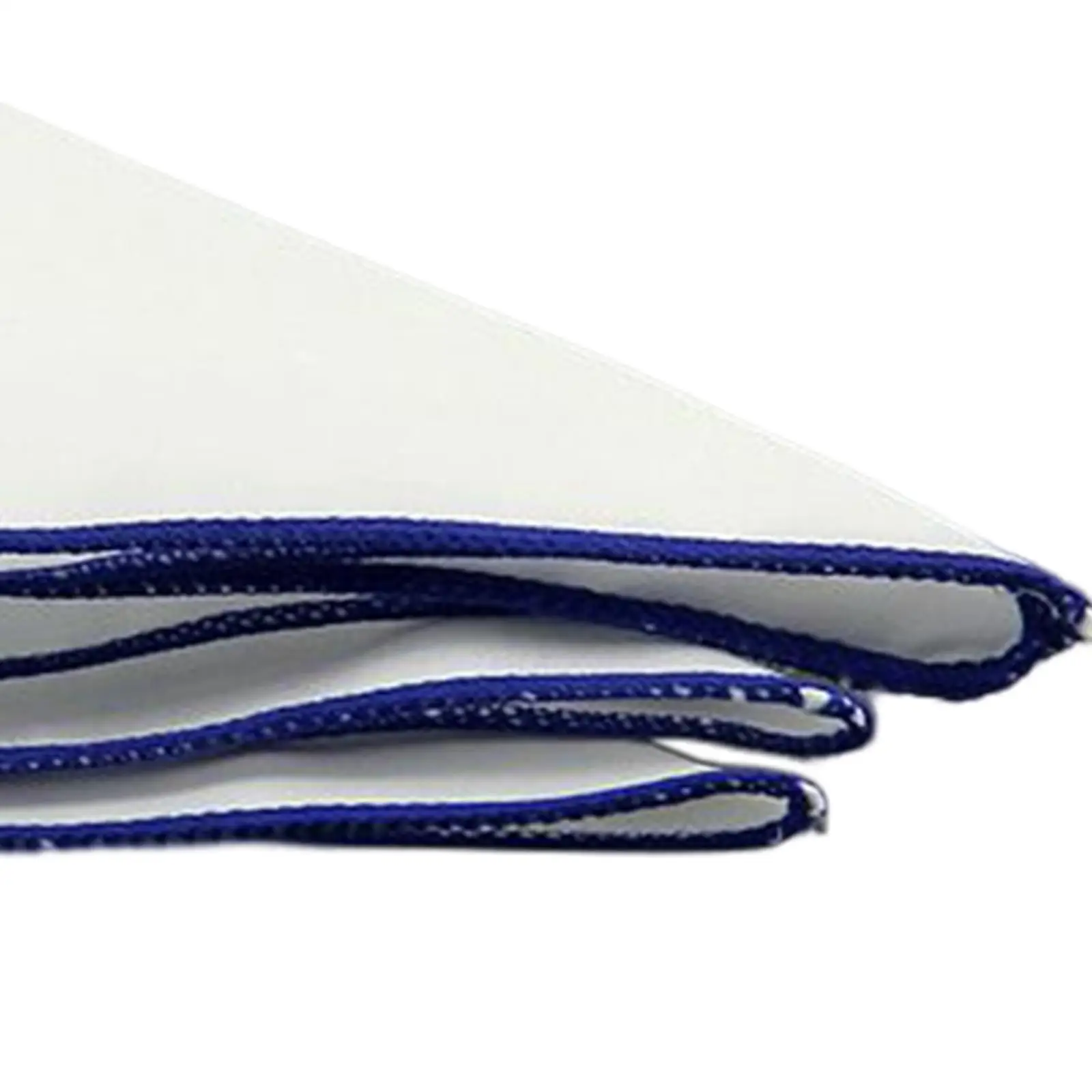 Карманное квадратное карманное полотенце, хлопковый белый носовой платок Essentials Gentleman's Essentials