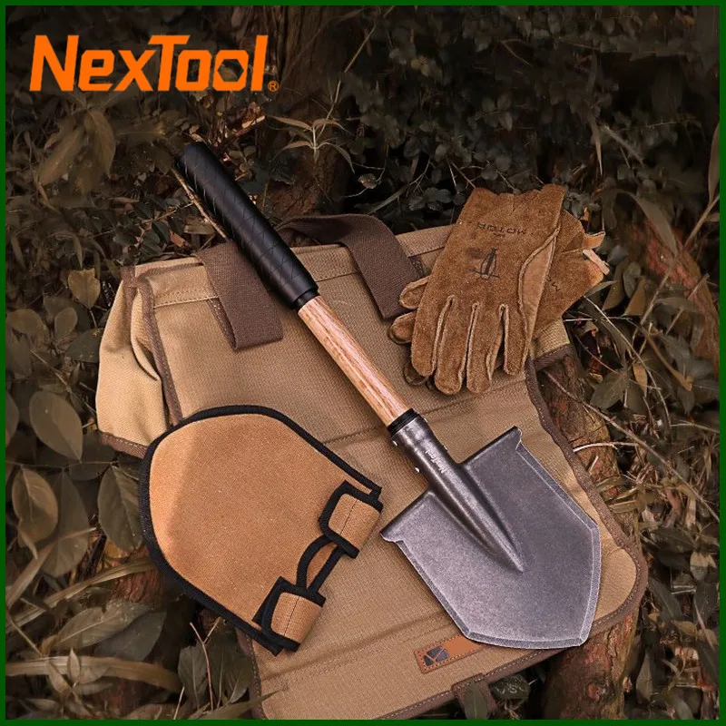 

NexTool Multi Functional Outdoor Survival, Camping, Fishing, Engineer Shovel With Telescopic Shovel