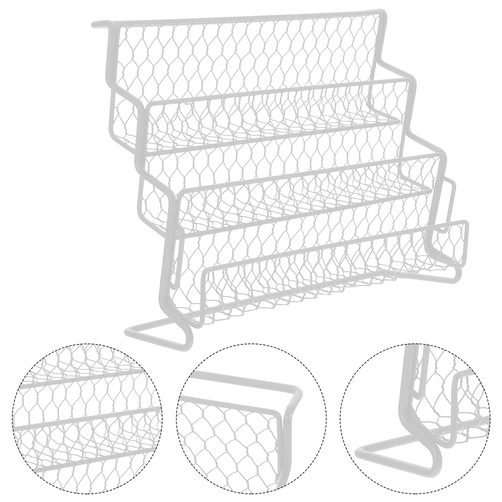 

Carbon Steel Wire Kitchen Storage Racks Seasoning Bottle Spice Rack Holders Countertop Containers ganizers Heavy