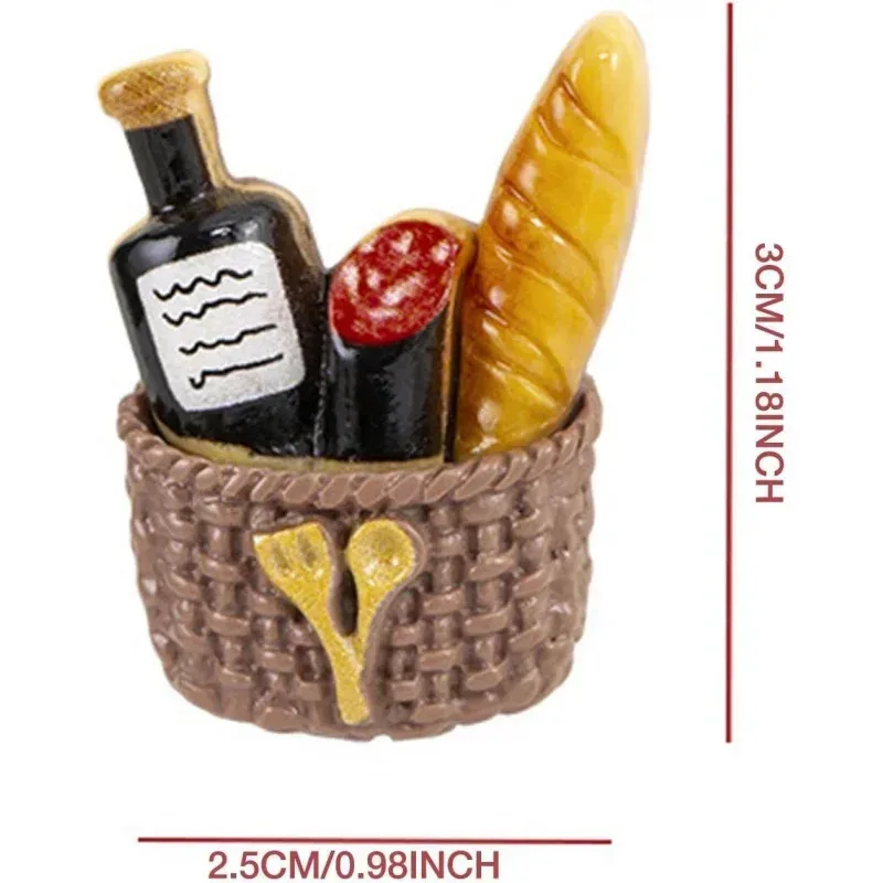 Out of stock  Magnets  Cute 3D Food Magnet for Refrigerator  Strong-adhensive Funny Kitchen Refrigerator StickersOnly pho#R