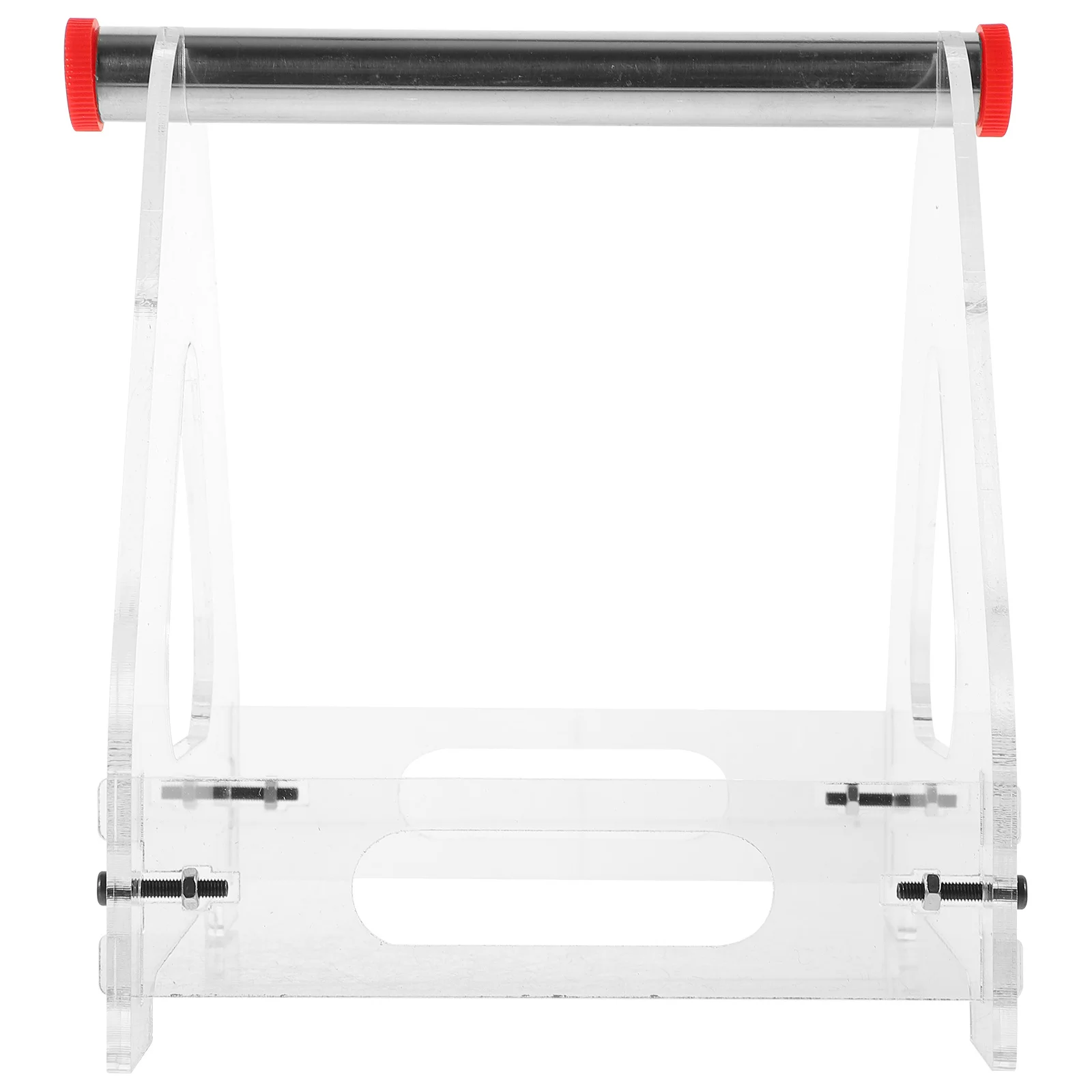 

Acrylic Triangle Filament Spool Holder Sturdy Hollow Design for Pla Nylon Tpu ABS Material Tray 3D Printer Accessories