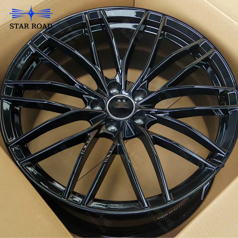 RCSR High Quality 5 Holes 17 18 19 20 21 22 inch Passenger Car Forged Wheel One-piece Aluminium Rim for Benz Ferrari Porsche BMW